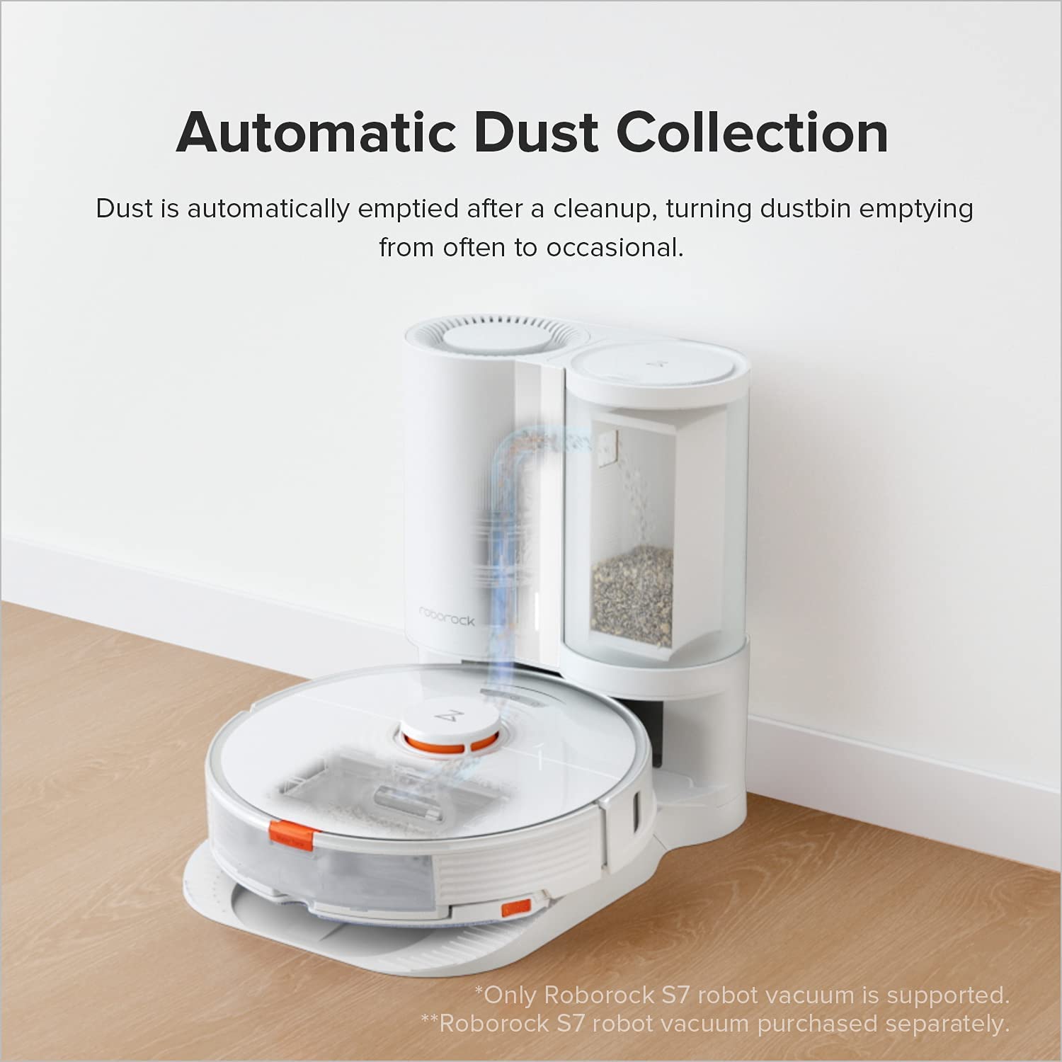 Dock sạc thông minh Roborock S7 MaxV và Roborock S7