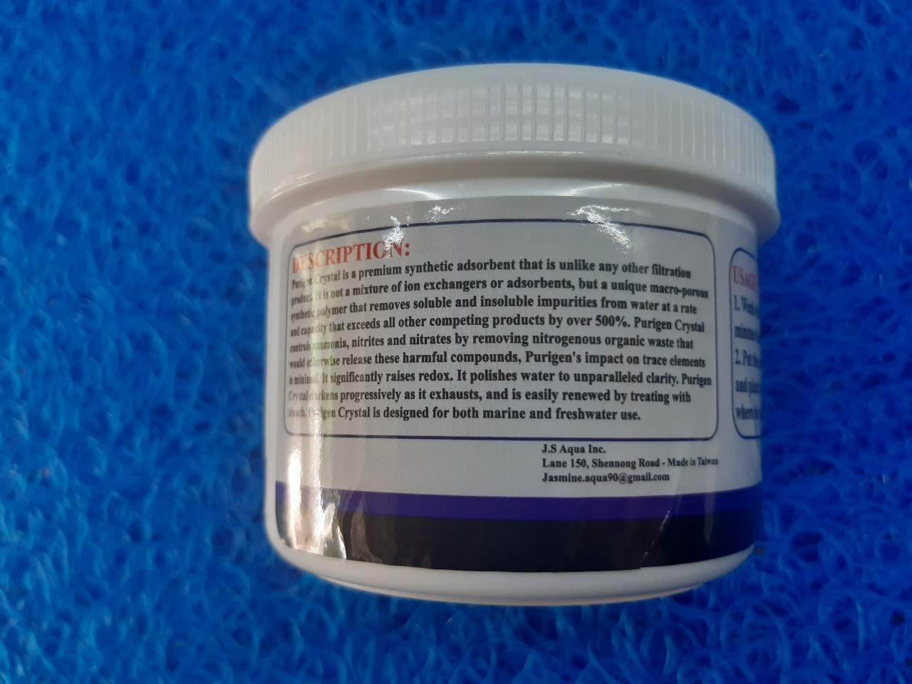 Hạt Lọc Nước Hồ Cá Purigen Crystal 220ml ( Đài Loan)