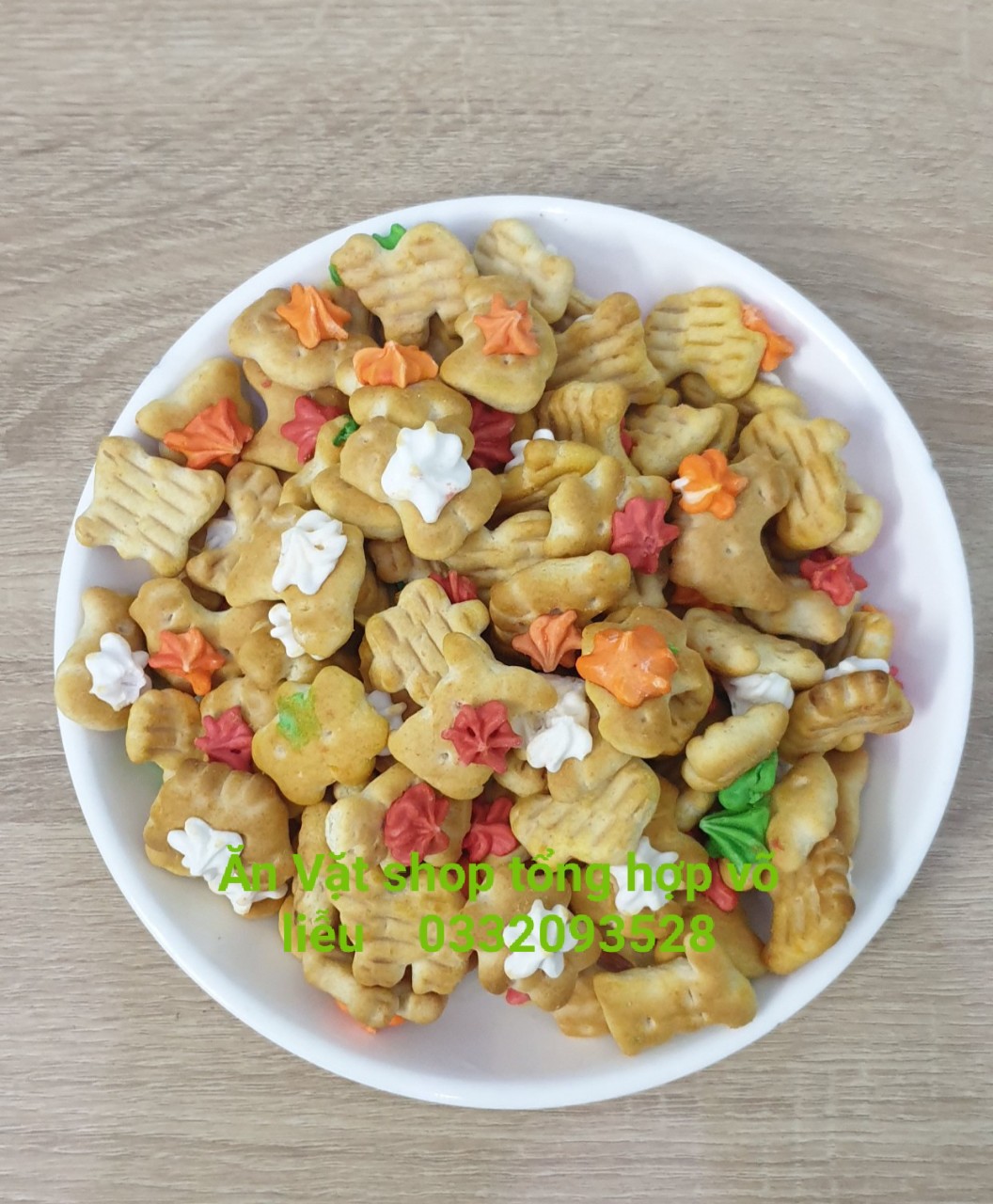 1kg Bánh ngựa bông - bánh thú tuổi thơ - đồ ăn vặt