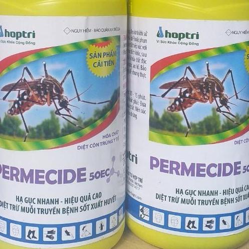 THUỐC DIỆT CÔN TRÙNG PERMECIDE 50EC CHAI 1 LÍT