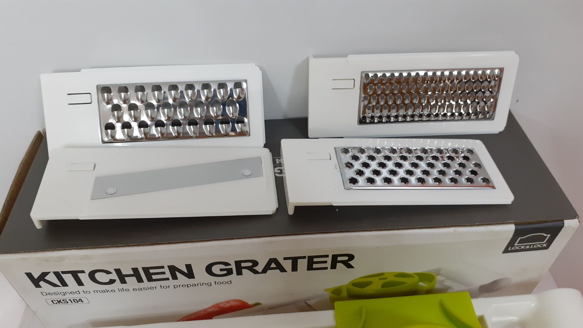 [HCM]Bộ Dụng Cụ Cắt Gọt Rau Củ 6in1 Lock&Lock Kitchen Grater CKS104