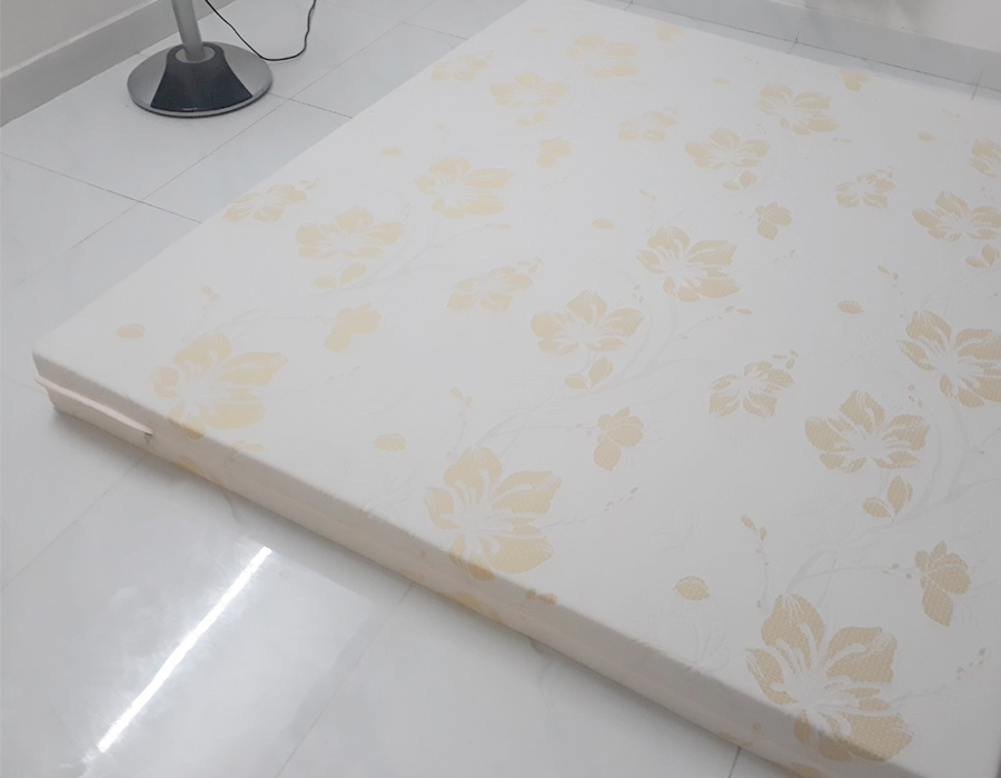 [HCM]Áo bọc nệm vải gấm KT 1m6 x 2m0 x 10cm bọc 2 mặt có dây kéo - Hoa văn đẹp mịn không xù lông