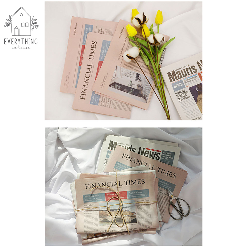 [HCM]Báo cũ retro decor đạo cụ chụp ảnh nghệ thuật