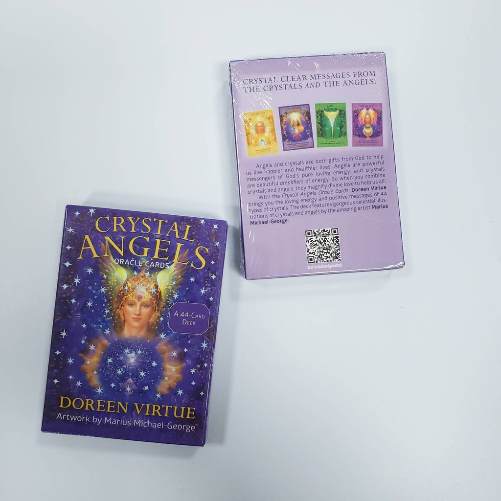 Bộ Crystal Angels Oracle L4 Card Deck Cao Cấp Đẹp