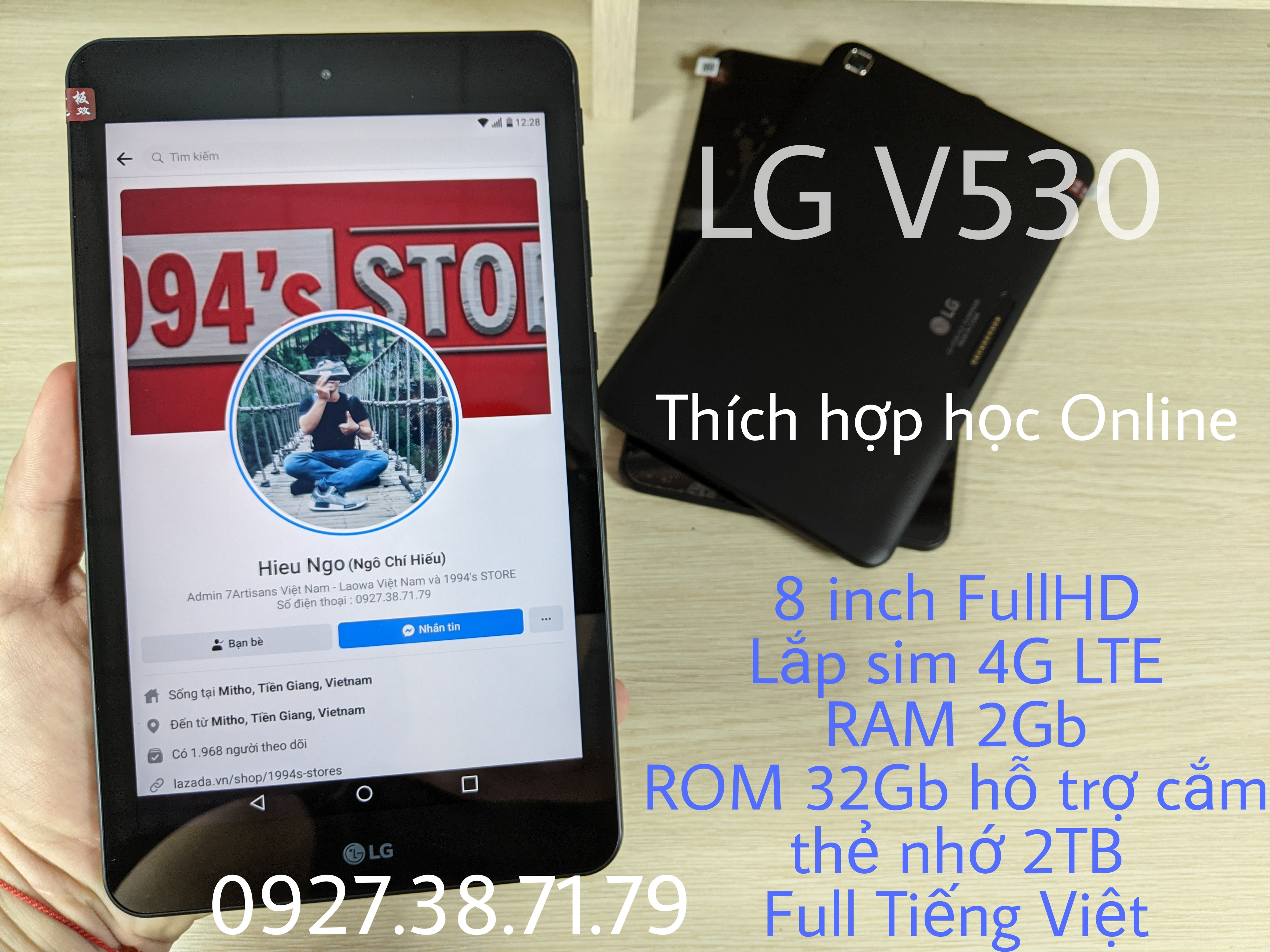 BÁO GIÁ Màn Hình Lg G Pad 8.3 | Shopee Lazada Sendo Tiki mới nhất 4 LG V530 - Máy tính bảng giá rẻ để học Online - LG G Pad X2 8.0 Plus - Lắp SIM 4G LTE Học online - Lướt Facebook, Zalo mượt mà - Mỏng nhẹ - Pin trâu