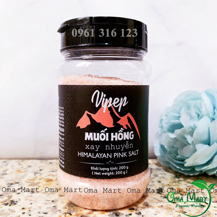 Pink Salt Himalayan form smooth vipep 200g
