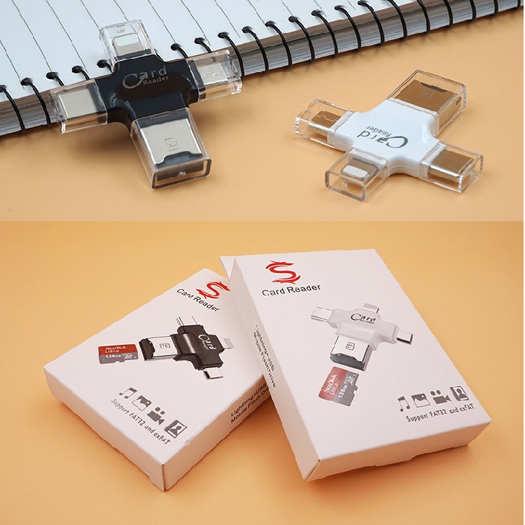 Đầu đọc thẻ nhớ cho iPhone iPad - i-FlashDevice HD Card Reader chất lượng cao