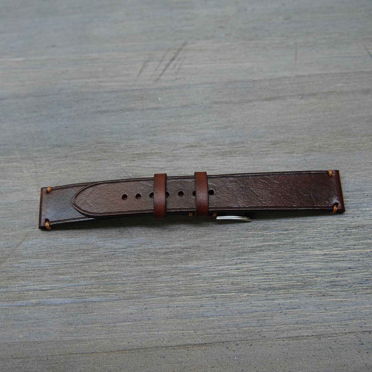Dây đồng hồ da bò - đồ da handmade VI352