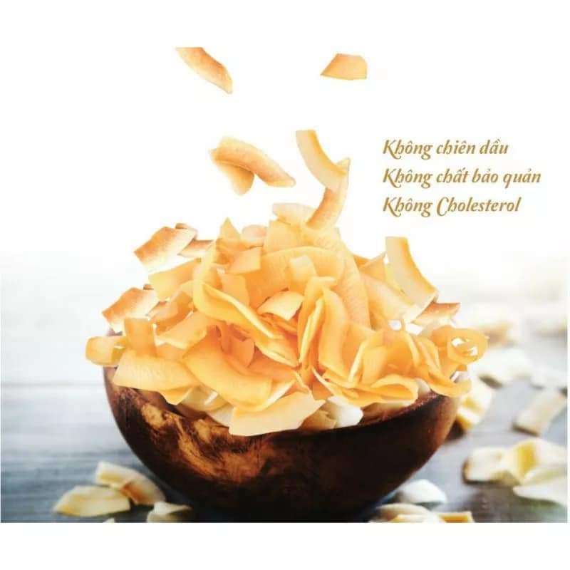 Vụn Dừa Nướng Bến Tre 200-500gr