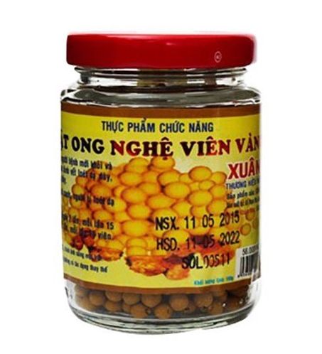 MẬT ONG NGHỆ VIÊN VÀNG XUÂN NGUYÊN LỌ 100gr - HỔ TRỢ VIÊM LOÉT DẠ DÀY