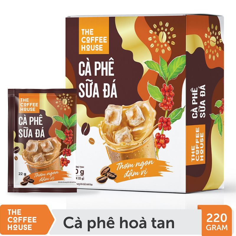 Combo 3 Hộp Cà Phê Sữa Đá Hòa Tan