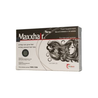 Giúp nhanh mọc tóc, ngăn ngừa rụng tóc MAXXHAIR 30 Viên thumbnail
