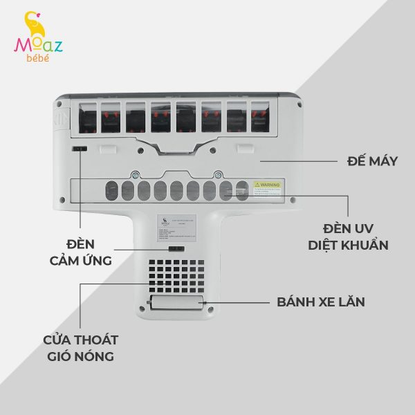 MÁY HÚT BỤI GIƯỜNG NỆM MOAZ BÉBÉ MB-037