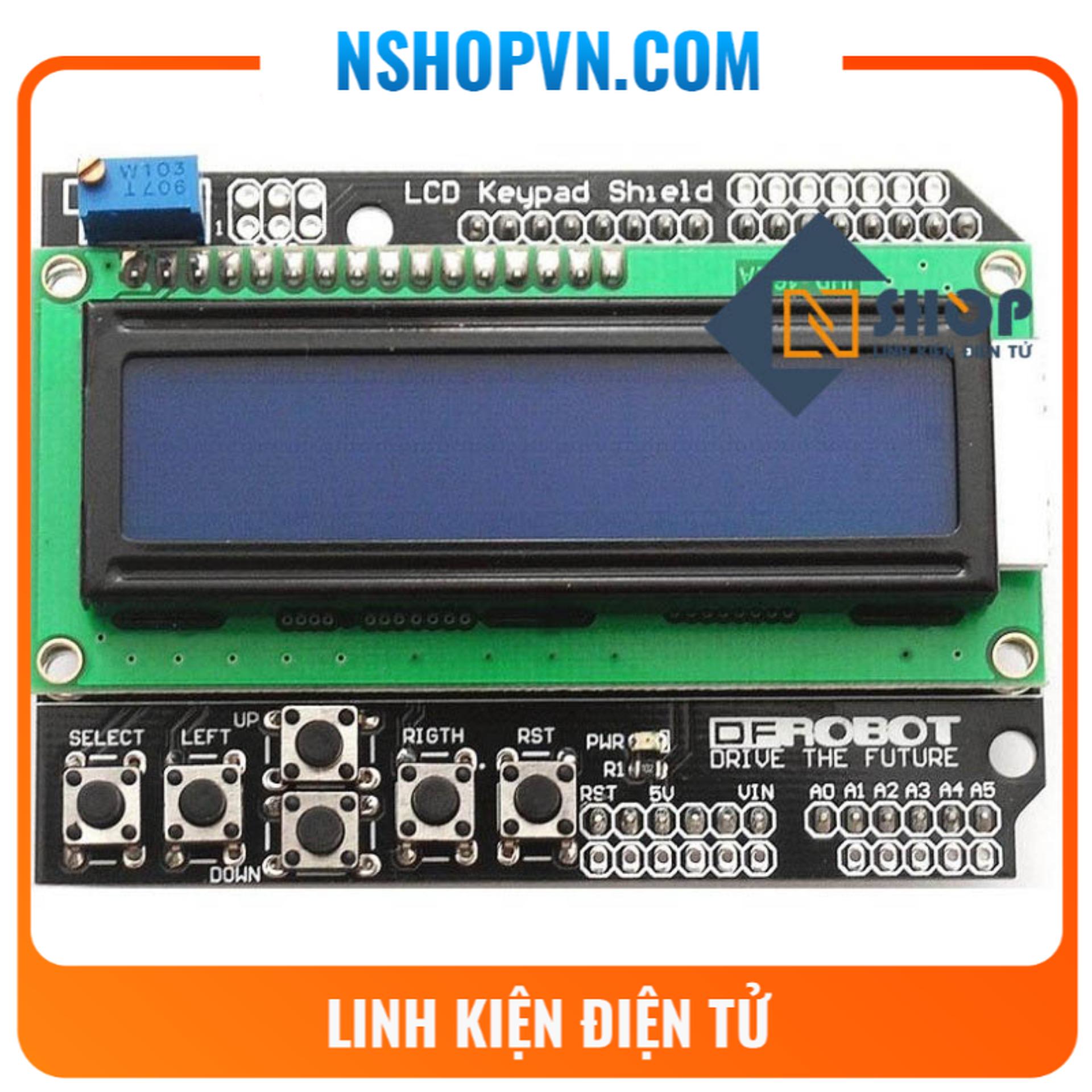 Lcd1602 keypad shield