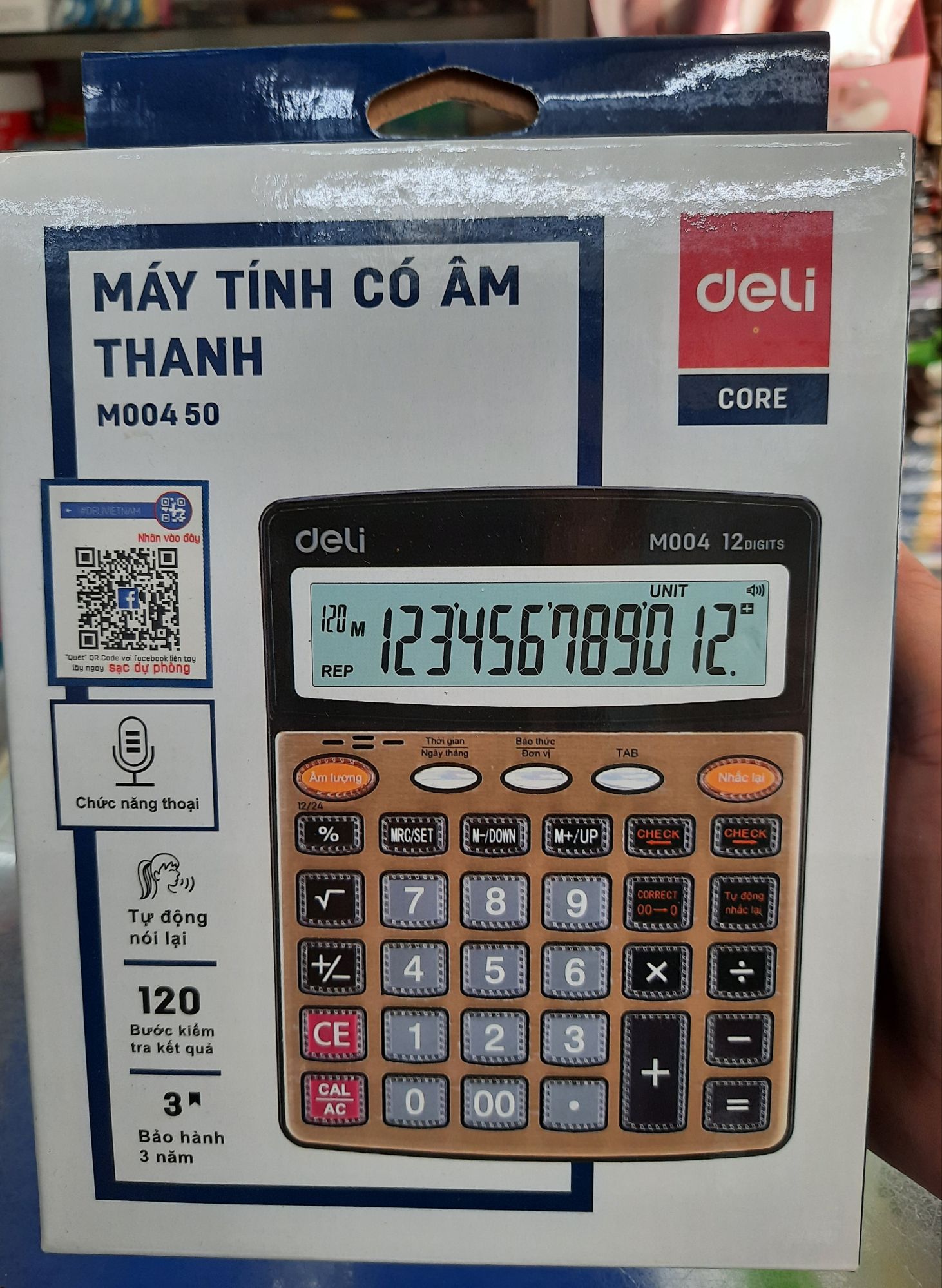 Máy tính deli có âm thanh M00450
