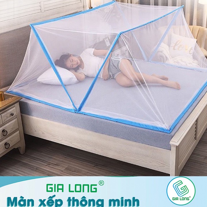 MÀN XẾP GẤP GỌN THÔNG MINH GIA LONG 1.8M x 2M