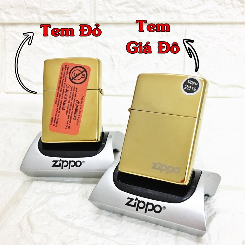 [HCM]BẬT LỬA ZIPPO USA TRƠN BÓNG - RUỘT USA (CÓ TEM ĐỎ VÀ TEM GIÁ ĐÔ) - (XÀI XĂNG) #VÀNG