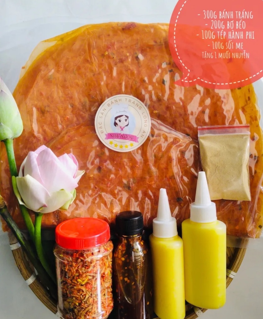 COMBO BÁNH TRÁNG PHƠI SƯƠNG DẺO TÔM
