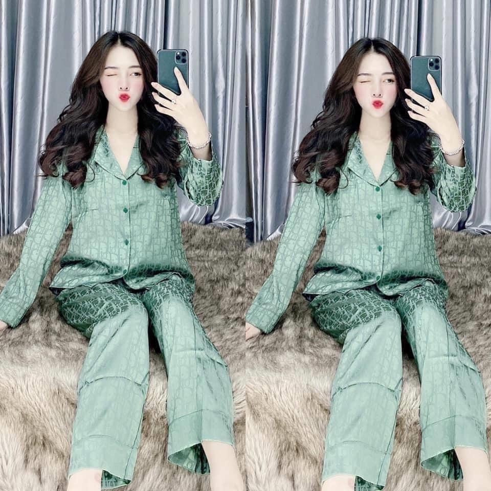 BỘ LỤA GẤM MẪU MỚI, BỘ ĐỒ SAU SINH