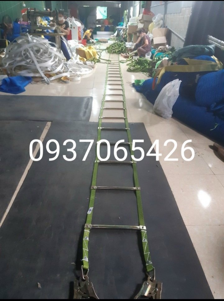 thang dây thoát hiểm 5m ,10m thang dây chống cháy