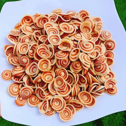 Bánh tai heo nhí - túi 100g - bánh tai mèo ăn vặt ngon - ăn chay được