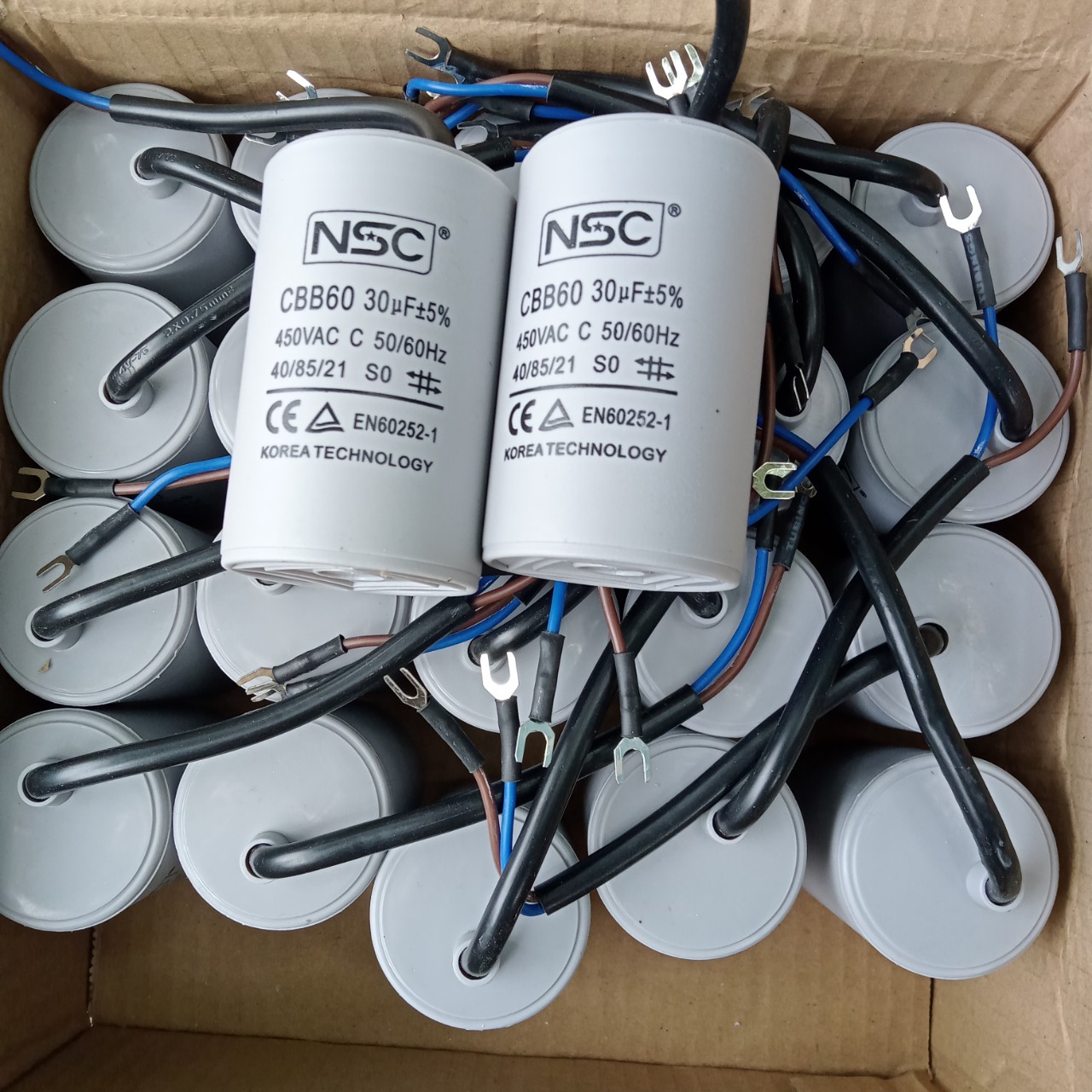 Tụ điện NSC - CBB60 (Hàn Quốc)