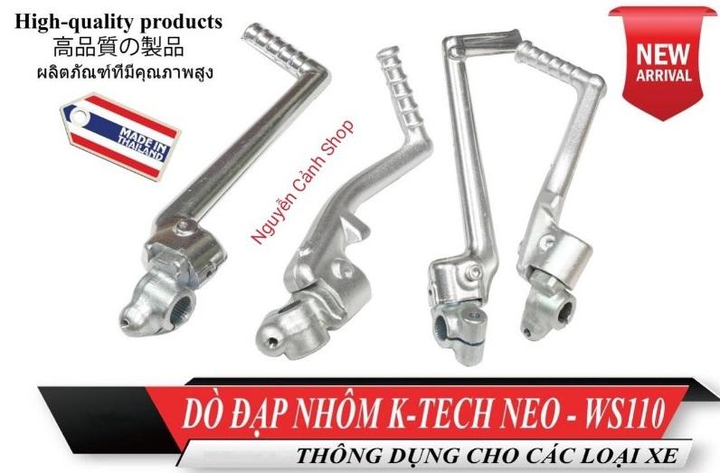 Dò đạp nhôm K TECH gắn Wave