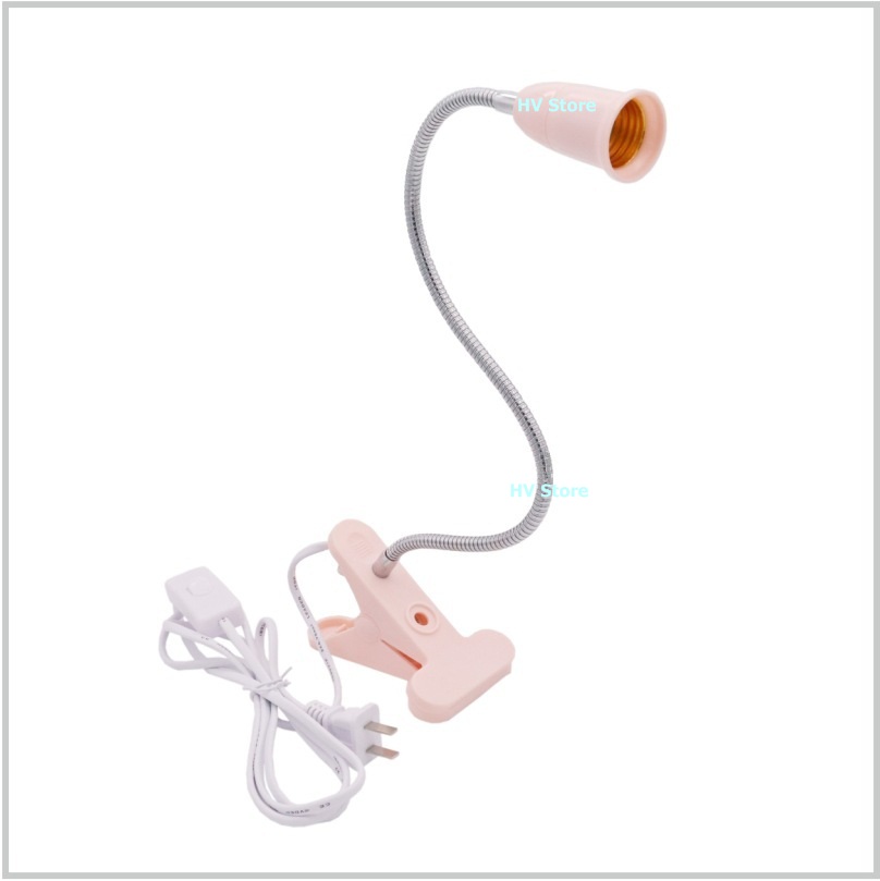 Chân đèn kẹp bàn 40cm - Được chọn màu
