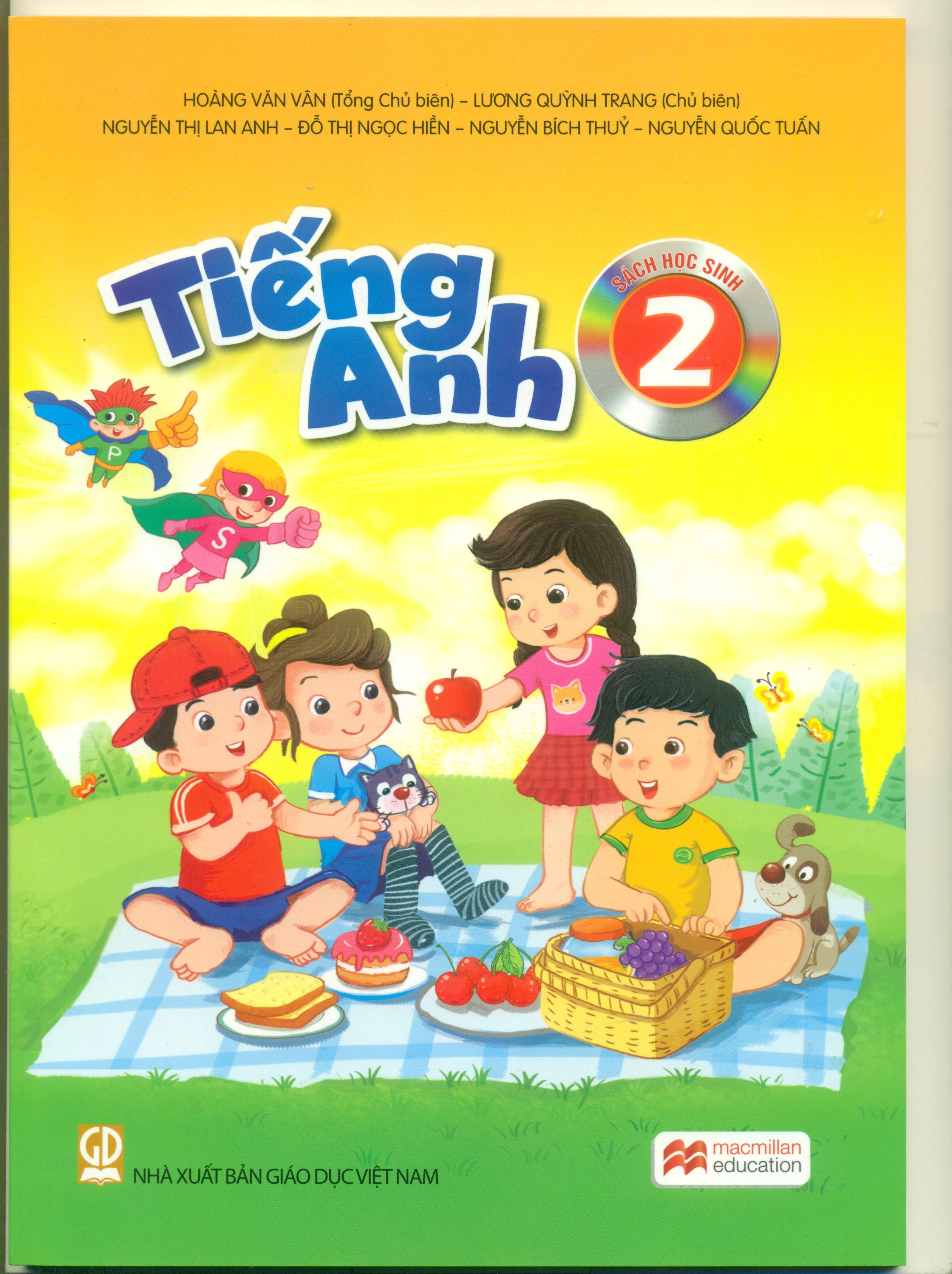 Tiếng Anh 2 chương trình mới - bán kèm 1 bút chì