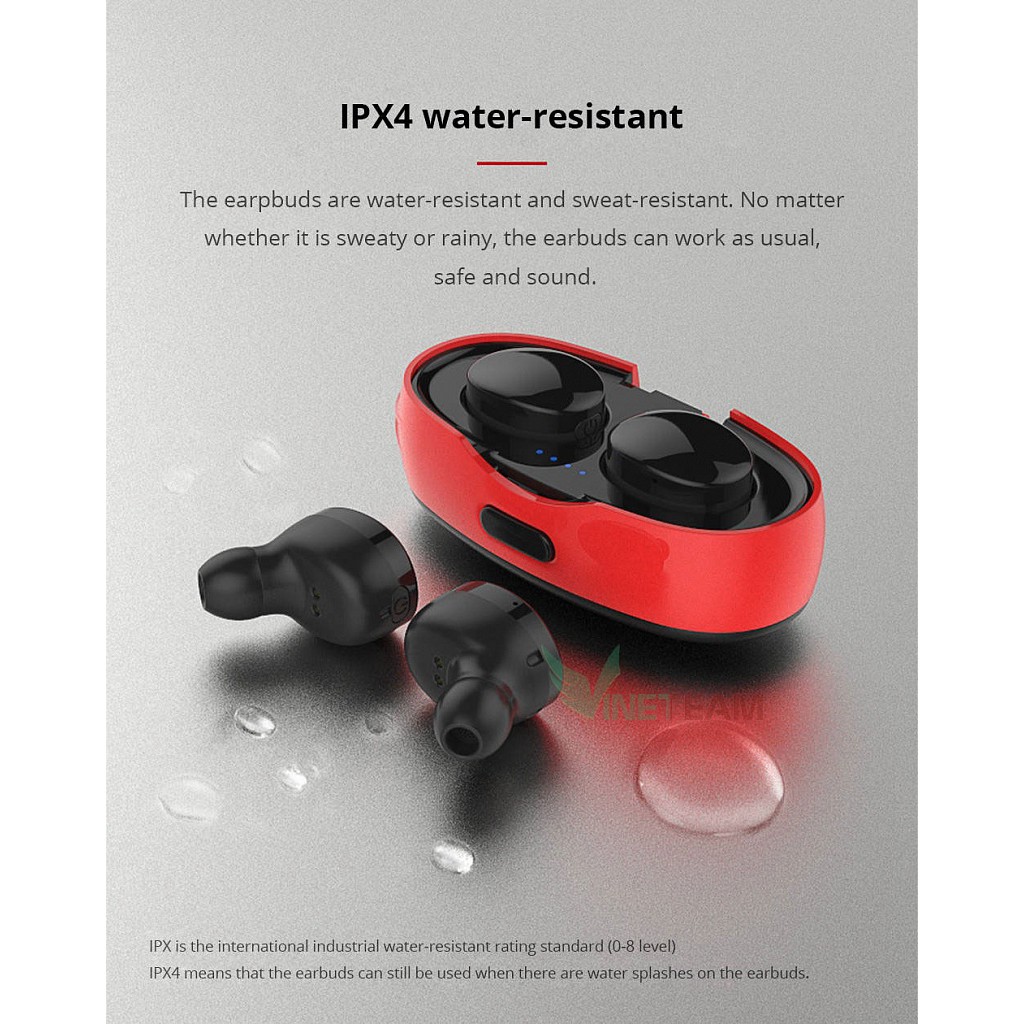 Tai Nghe Bluetooth Shinecon Tws Ts03 (Đen) -Dc3339
