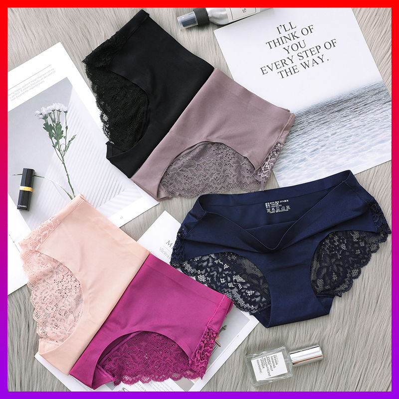 Quần lót su lụa phối ren gợi cảm - nhshop