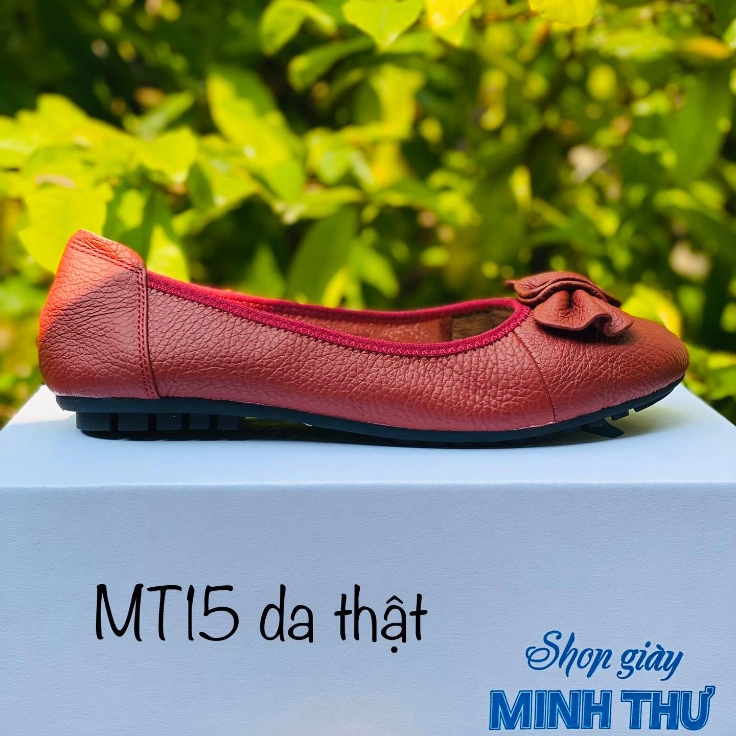[HCM]Buppe da thật đế cao su MT15