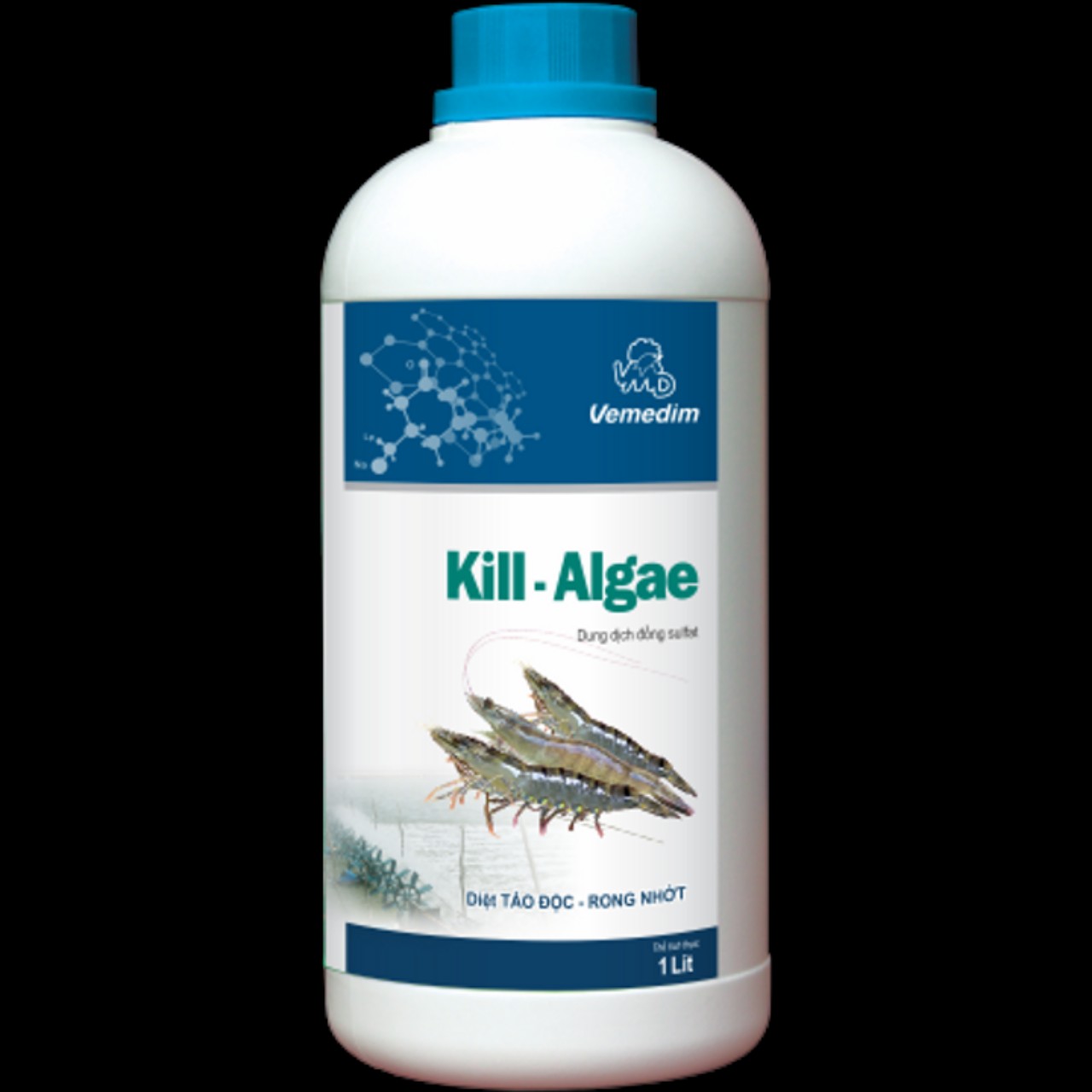 KILL ALGAE - Diệt tảo trong nước ao nuôi.