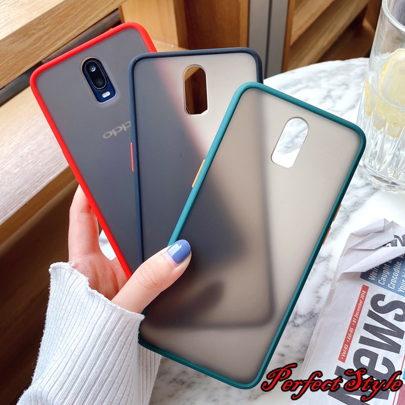 Ốp cao su non nhám mờ Oppo Reno 4 / A52 / A72 / A92 / A53 / F11 / F11 pro / A5 / A9 / A3S / F9 / A5S /A7