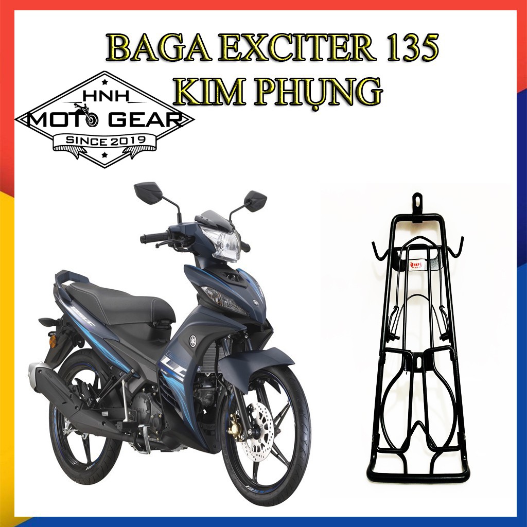 Baga Exciter 135 Sơn Tĩnh Điện Kim Phụng