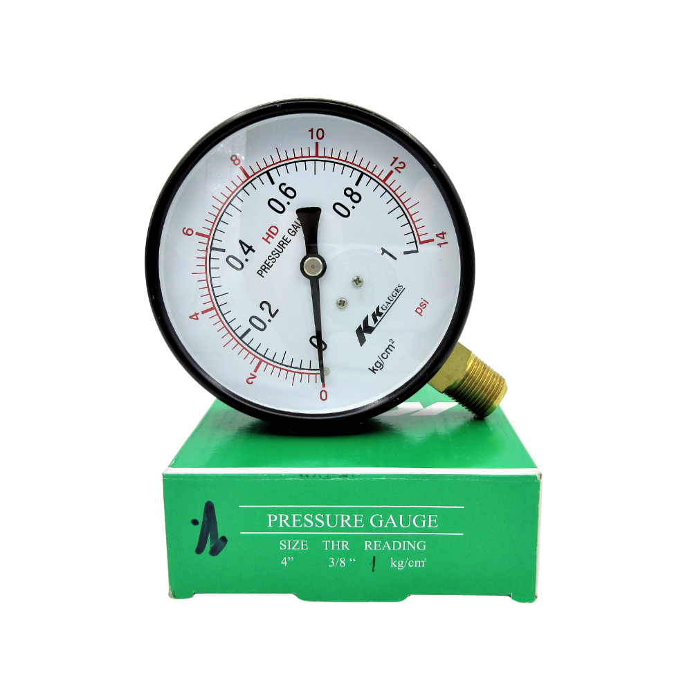 Đồng hồ đo áp suất hơi mặt 100