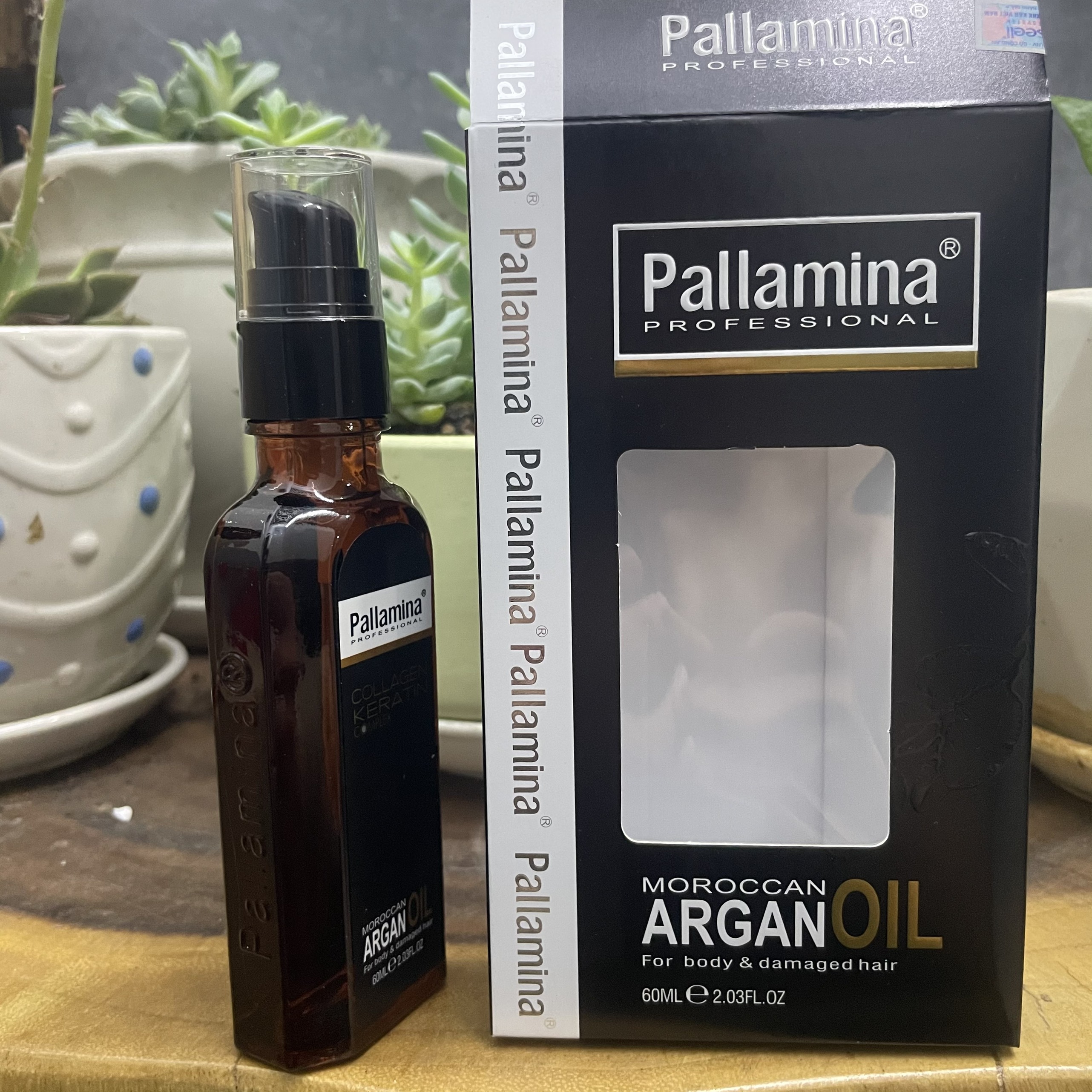 [HCM]Tinh Dầu Dưỡng Tóc PALLAMINA Collagen Keratin Complex 60ml
