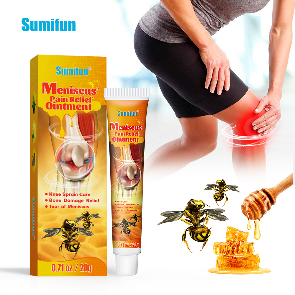 Luoaa01 Bee venom cream relieves fatigue and pain in shoulders, neck, waist and legs Repair damaged skin