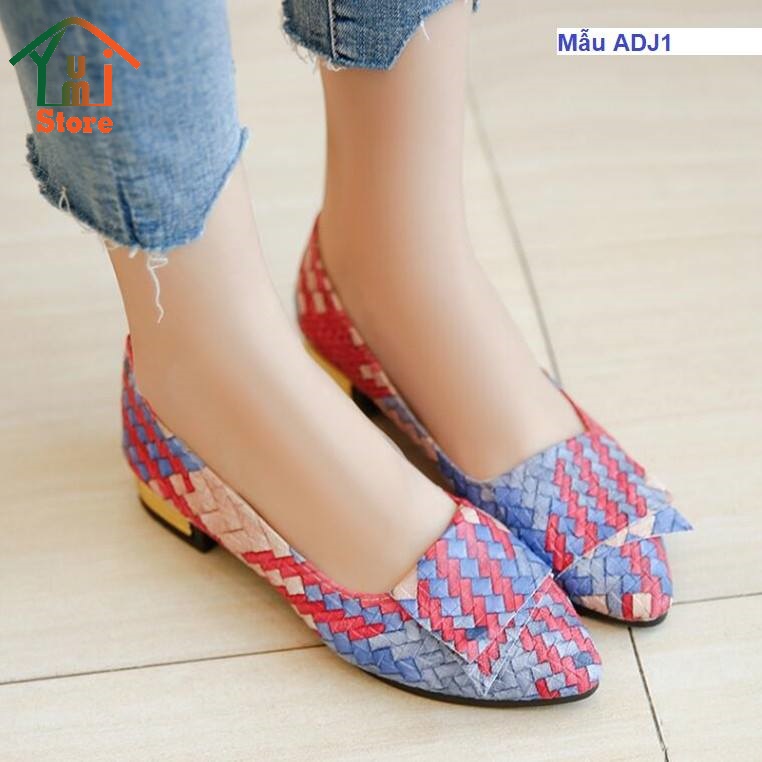 Giày cao gót đế vuông