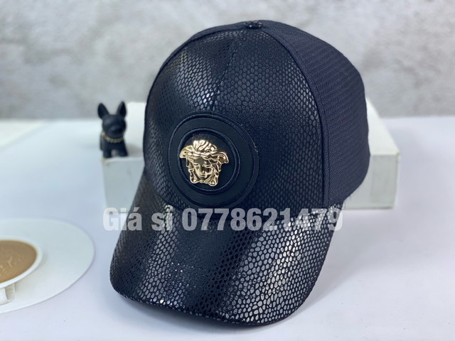 Mũ kết lưỡi trai Da phối lưới logo vesc lạ lẩm đậm chất thời trang