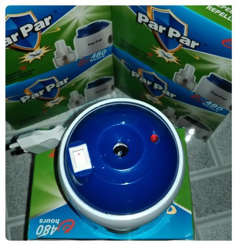 Máy đuổi muỗi parpar kèm 1 lọ tinh dầu parpar