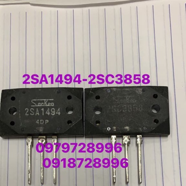 Sò công suất c3858&a1494 combo 2 đôi