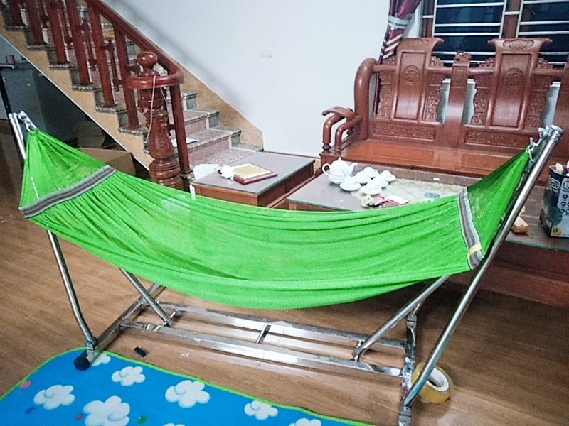 Khung võng xếp inox thang vuông( Bao gồm khung và lưới)