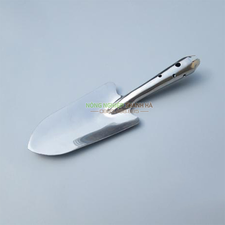 Xẻng làm vườn mini lưỡi và cán inox