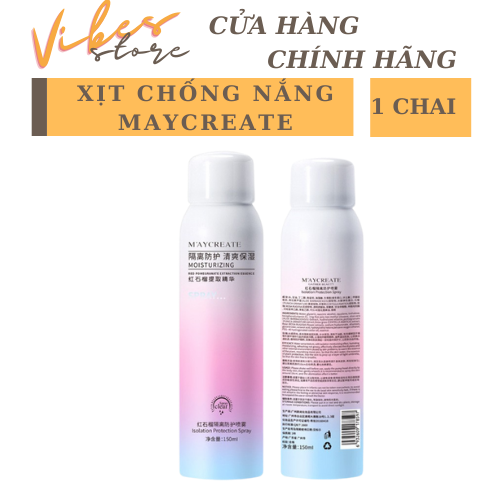 Xịt Chống Nắng Nâng Tone Toàn Thân - Maycreate