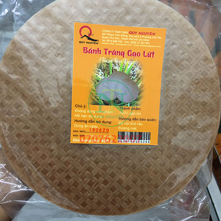 Bánh Tráng Lứt Quy Nguyên 400g