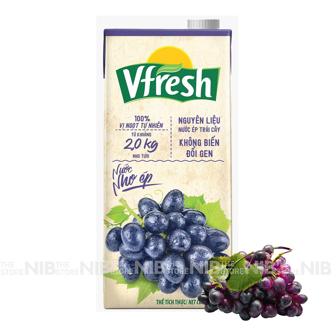 Nước ép Vfresh hộp 1L (Nhiều mùi)
