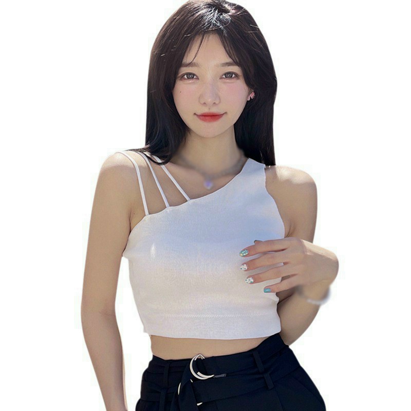 Áo Croptop thân dây chéo