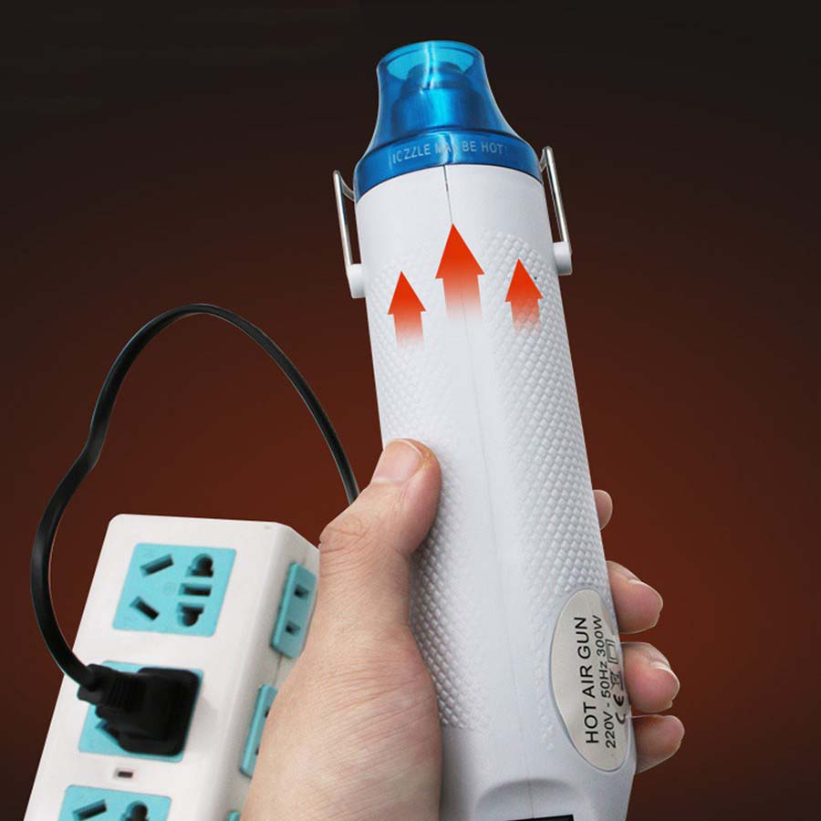 Máy khò nhiệt mini, chuyên dán decal, tem ô tô, xe máy