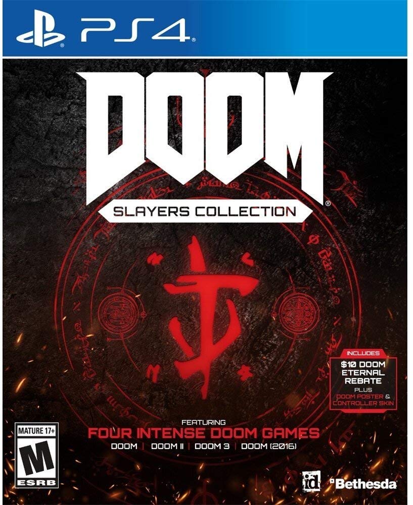 Đĩa game Doom Slayers Collection - PS4 hệ US